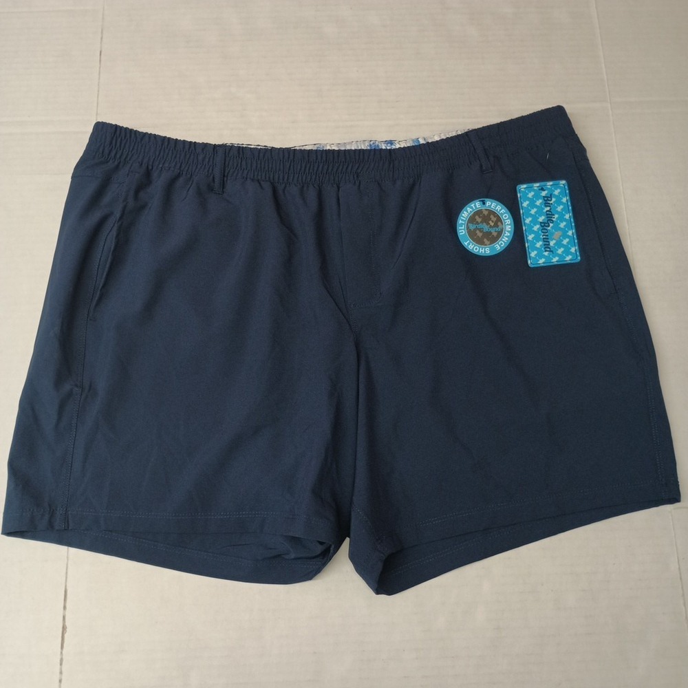 Birdie Bound Ultimate Performance Shorts Men's 3XL Blue 4 Way Stretch 7" Ins